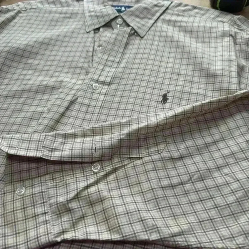 Vintage 90s Polo‎ Ralph Lauren Blake XL  Pony Plaid Pattern Casual Button Down